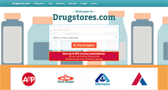 Desktop Screenshot of drugstores.com